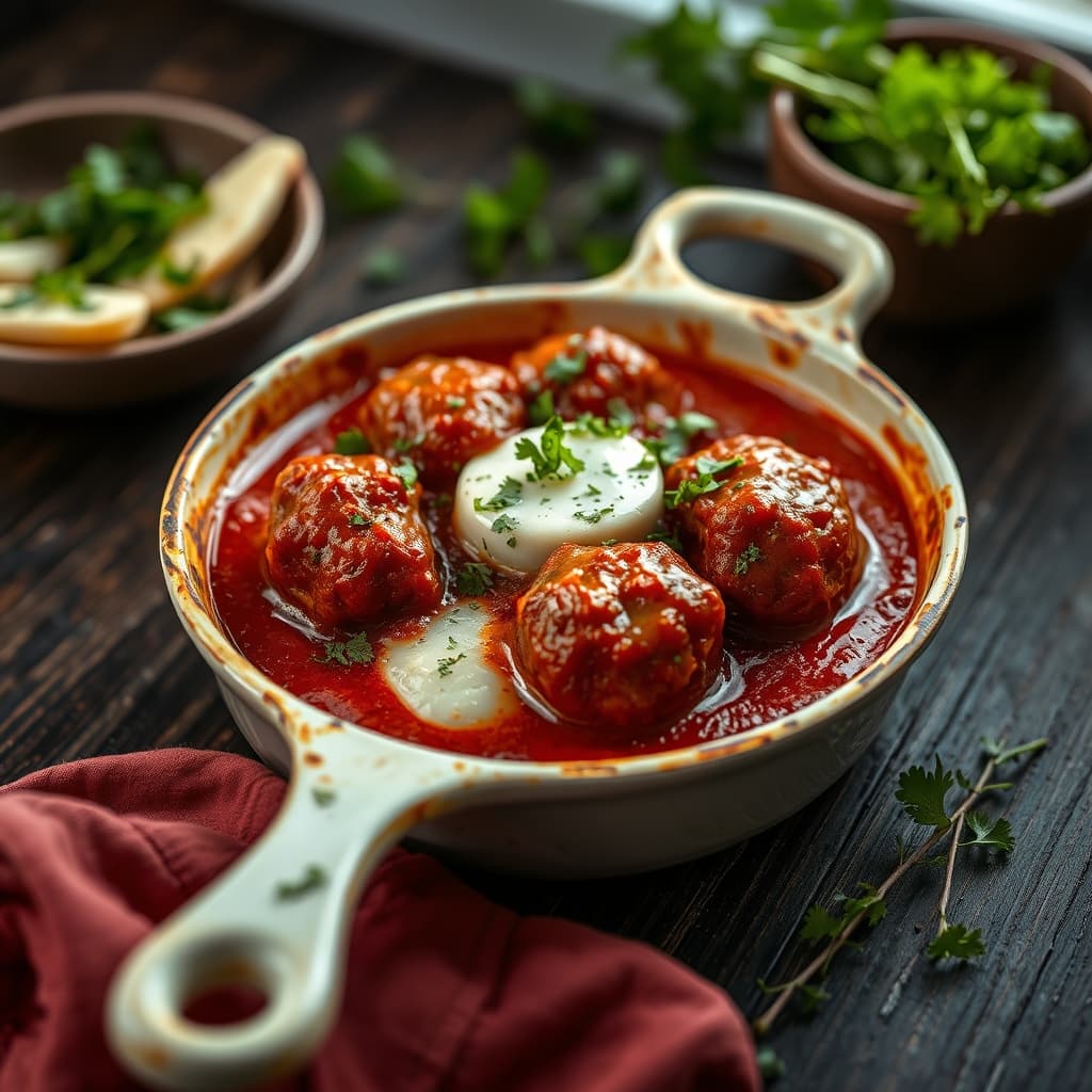 Soslu Köfte tarifi görseli - 2 kişilik, 233 TL maliyet