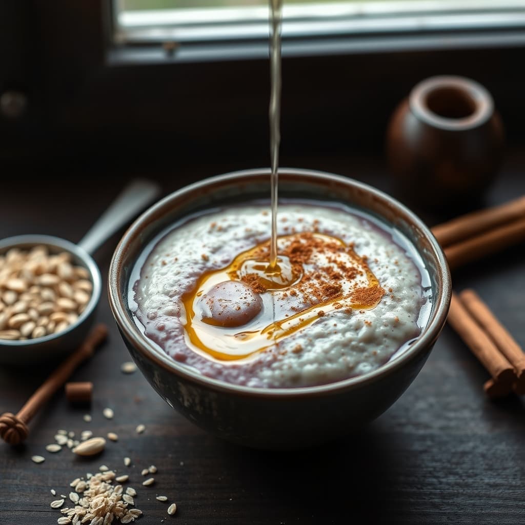 Yaban Mersinli Yulaf Lapası tarifi görseli - 1 kişilik, 22 TL maliyet