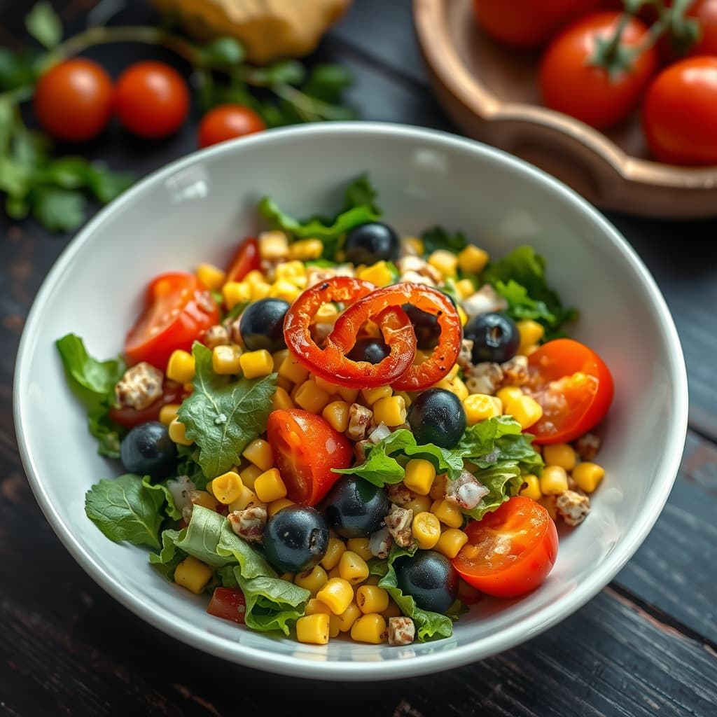 Vinigret Soslu Ton Balıklı Salata tarifi görseli - 2 kişilik, 82 TL maliyet