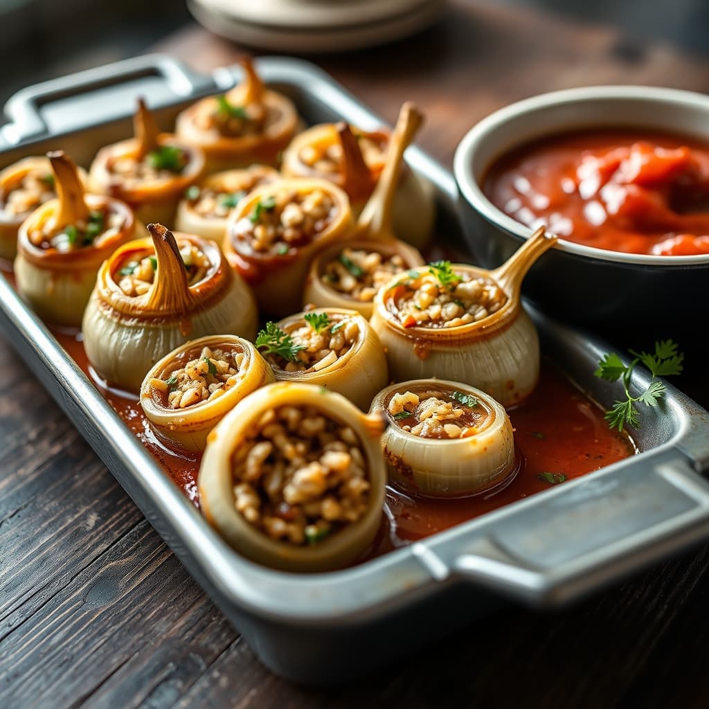 Soğan Dolması tarifi görseli - 8 kişilik, 252 TL maliyet