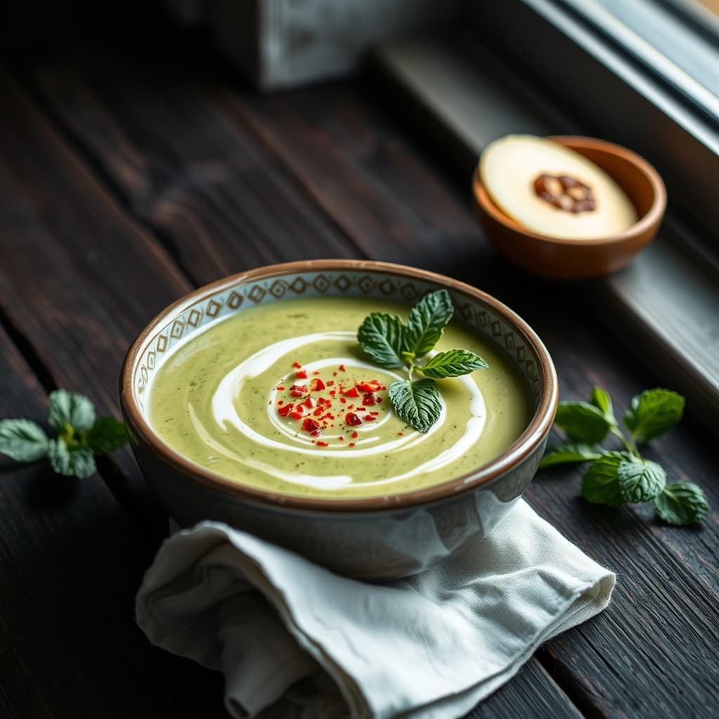 Süzme Yeşil Mercimek Çorbası tarifi görseli - 6 kişilik, 54 TL maliyet
