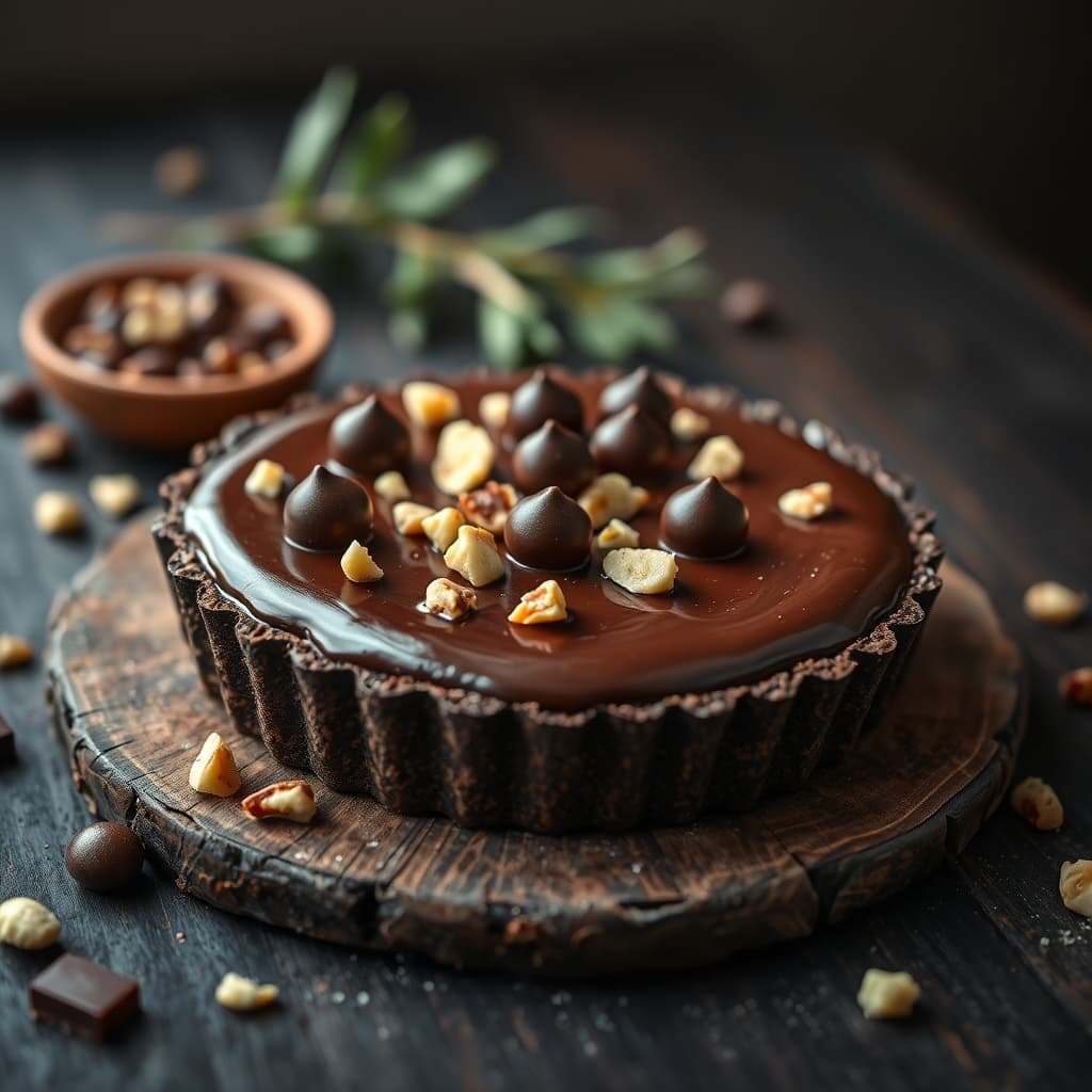 Çikolatalı Tart Kek tarifi görseli - 12 kişilik, 419 TL maliyet