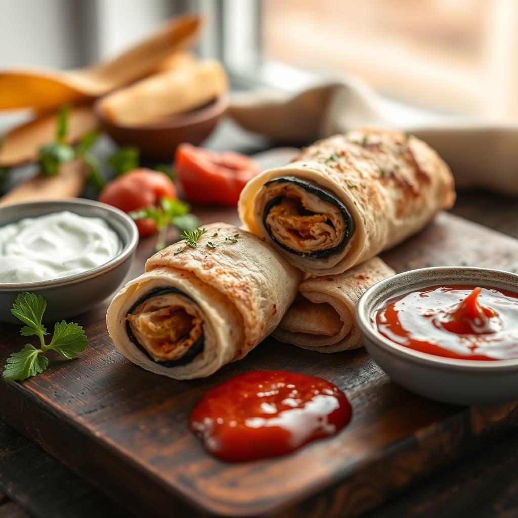 Köz Patlıcanlı Tavuk Sarma tarifi görseli - 2 kişilik, 224 TL maliyet