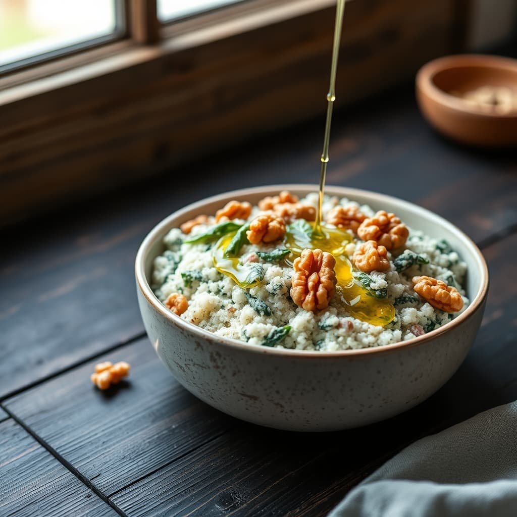 Kinoalı Ispanaklı Meze tarifi görseli - 4 kişilik 150 TL