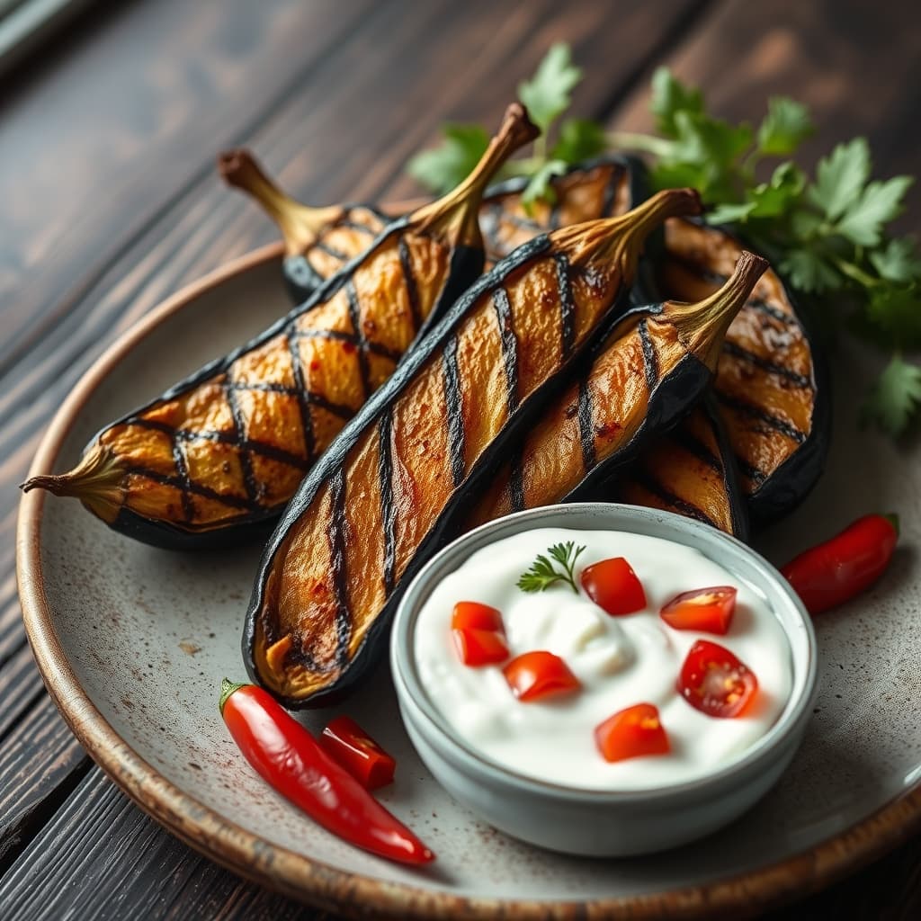 Fırında Çizgili Patlıcan tarifi görseli - 2 kişilik, 122 TL maliyet