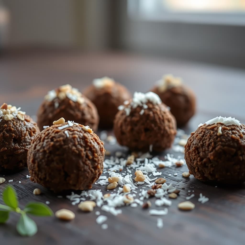 Vegan Hurmalı Truff tarifi görseli - 20 kişilik, 98 TL maliyet
