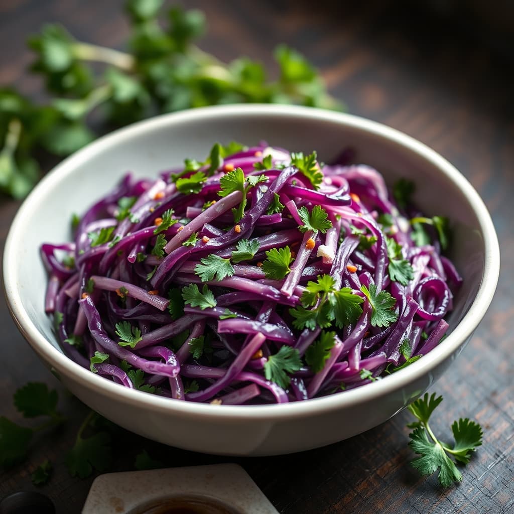 Mor Lahana Salatası tarifi görseli - 2 kişilik 26 TL