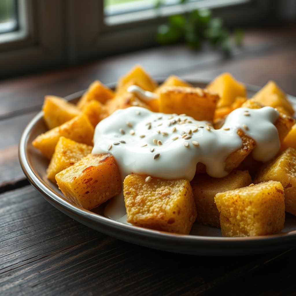 Sütlü Susamlı Patates tarifi görseli - 2 kişilik, 39 TL maliyet
