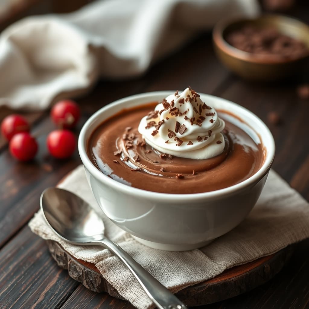Ev Yapımı Çikolatalı Puding tarifi görseli - 6 kişilik, 221 TL maliyet