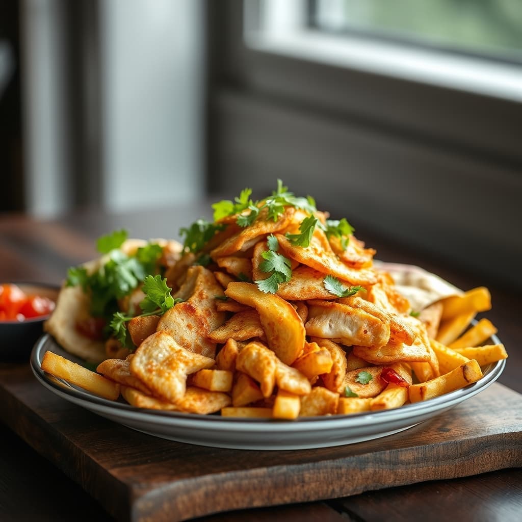 Ev Yapımı Tavuk Döner tarifi görseli - 4 kişilik, 227 TL maliyet