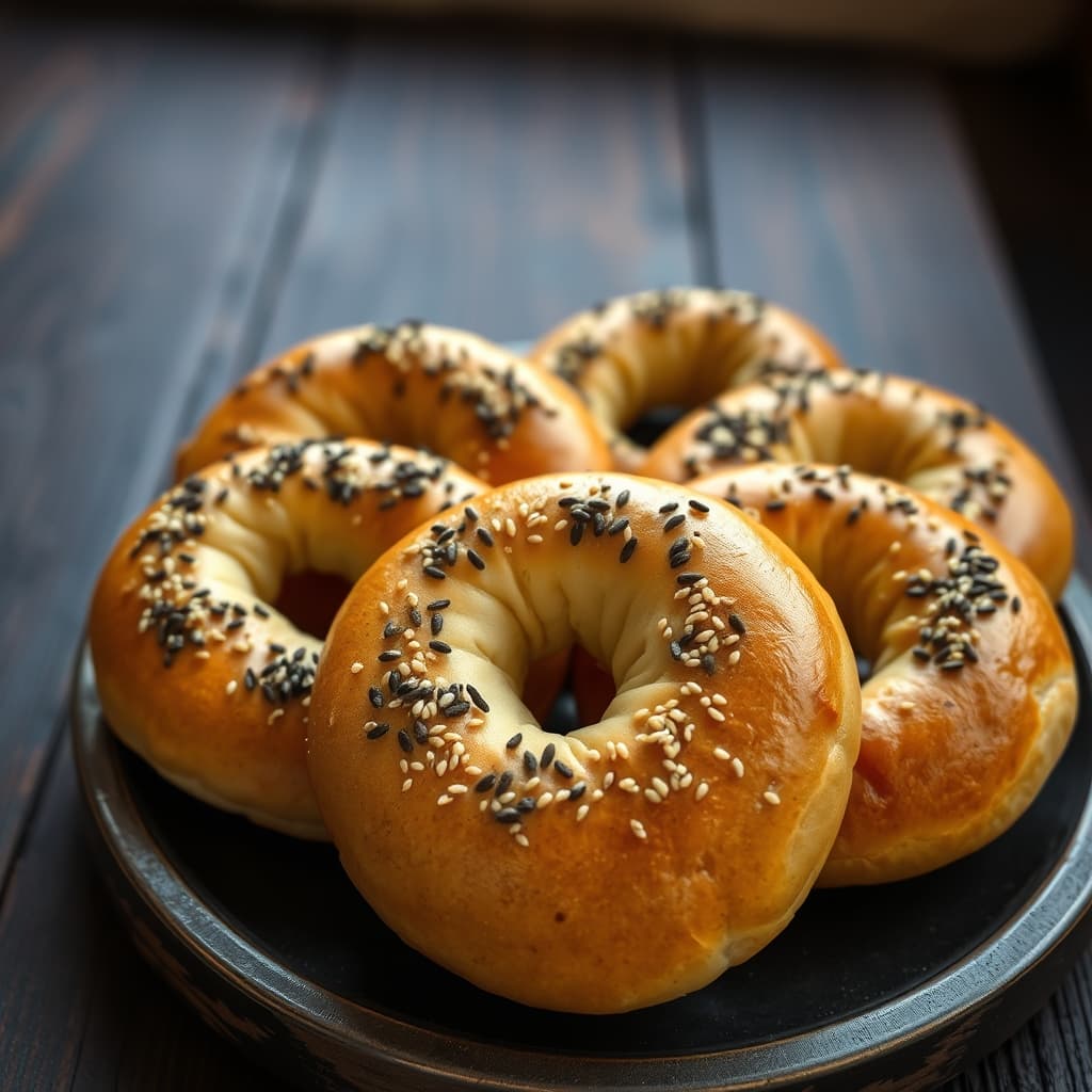 Puf Bagel tarifi görseli - 8 kişilik, 169 TL maliyet