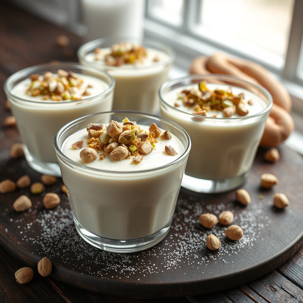 Damla Sakızlı Muhallebi tarifi görseli - 6 kişilik, 155 TL maliyet