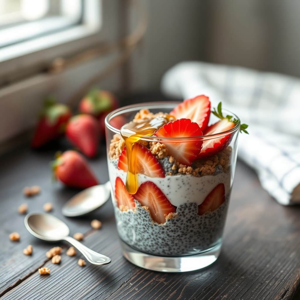 Chia Puding tarifi görseli - 1 kişilik 187 TL