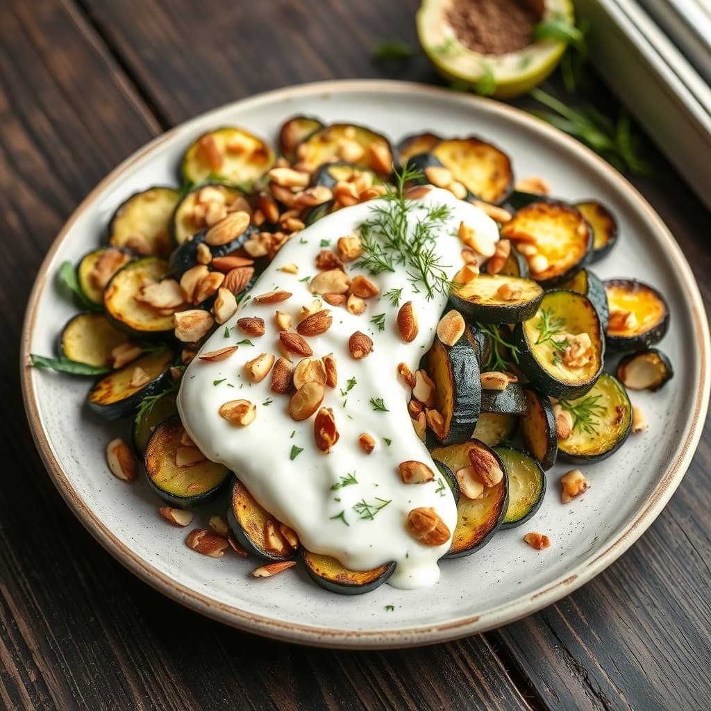 Fırında Kabak Salatası tarifi görseli - 2 kişilik, 112 TL maliyet