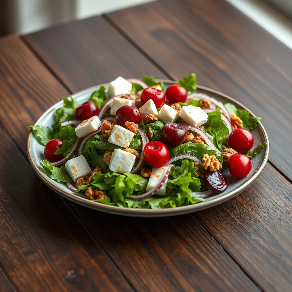 Vişneli Semizotu Salatası tarifi görseli - 4 kişilik, 144 TL maliyet