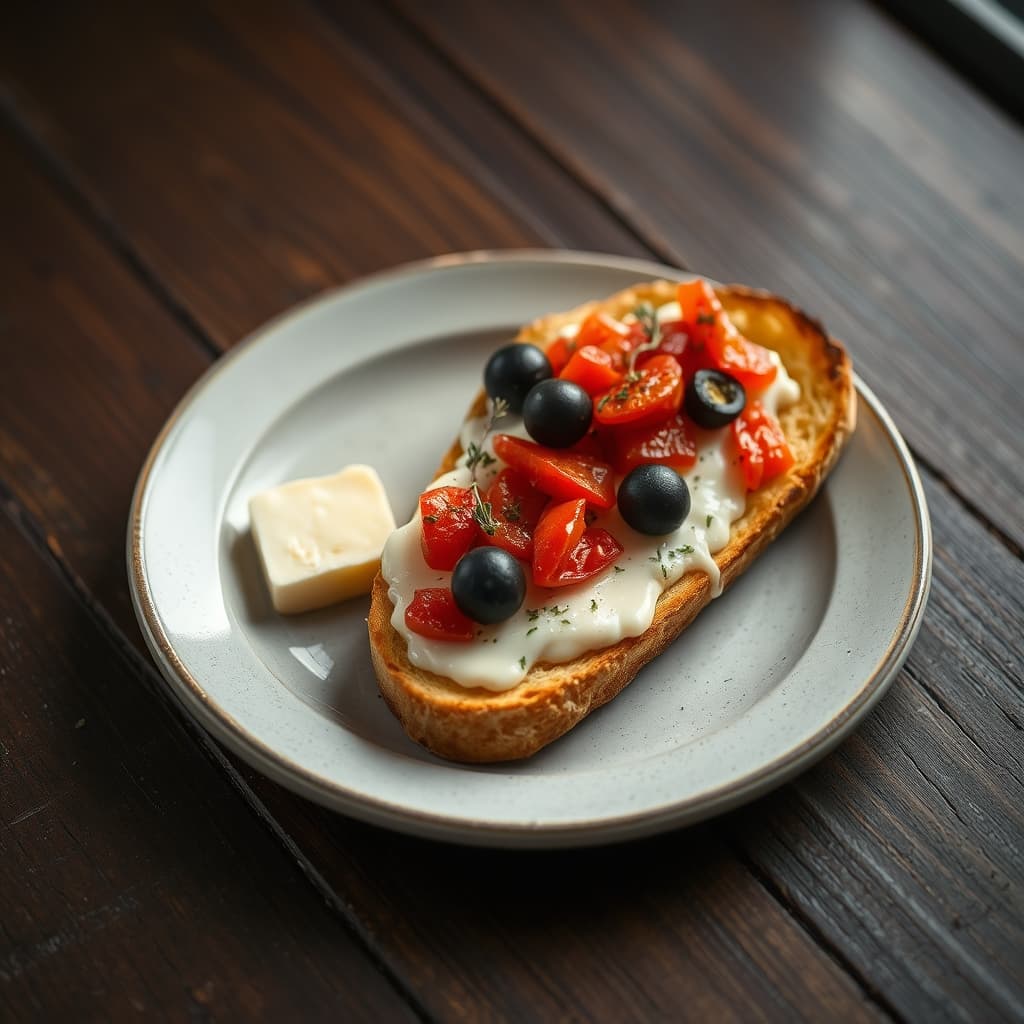 Közlenmiş Biberli Tost tarifi görseli - 1 kişilik 97 TL