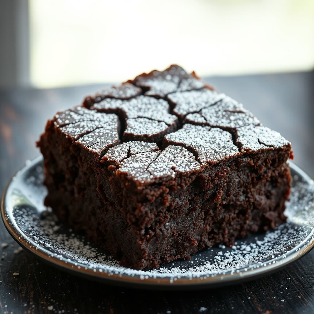 Bitter Çikolatalı Brownie tarifi görseli - 12 kişilik, 208 TL maliyet