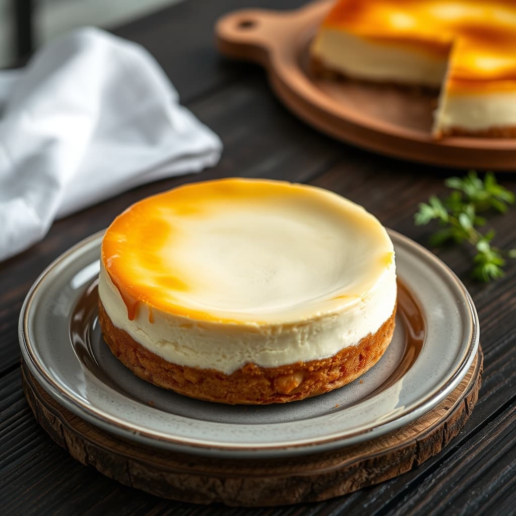 Karamelize Bisküvili Cheesecake tarifi görseli - 12 kişilik, 594 TL maliyet