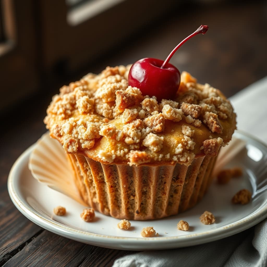 Vişneli Kıtır Muffin tarifi görseli - 12 kişilik, 199 TL maliyet
