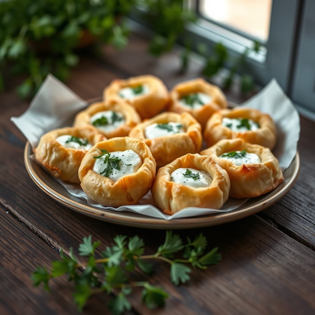 Maydanozlu Peynirli Poğaça tarifi görseli - 10 kişilik, 319 TL maliyet