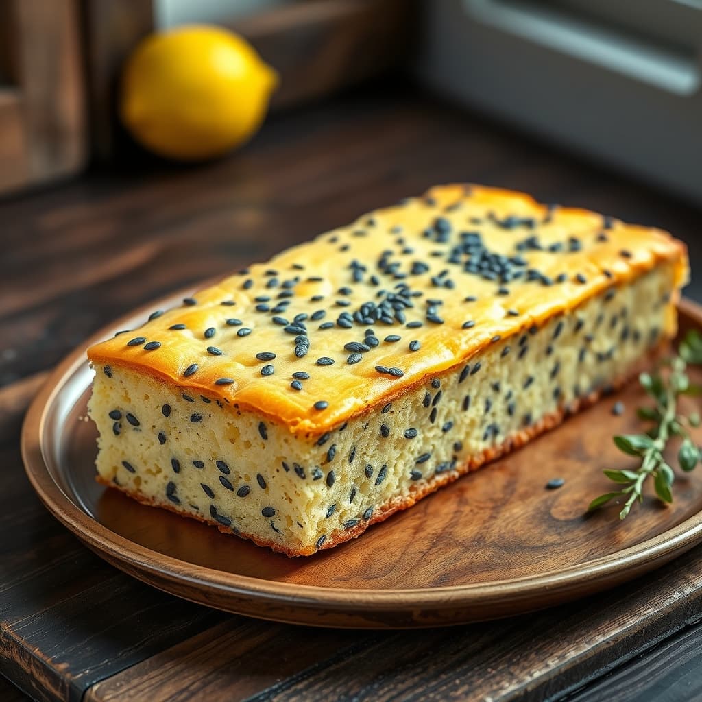 Limon ve Haşhaşlı Kek tarifi görseli - 10 kişilik, 193 TL maliyet