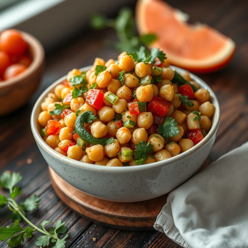 Hardallı Nohut Salatası tarifi görseli - 3 kişilik, 69 TL maliyet