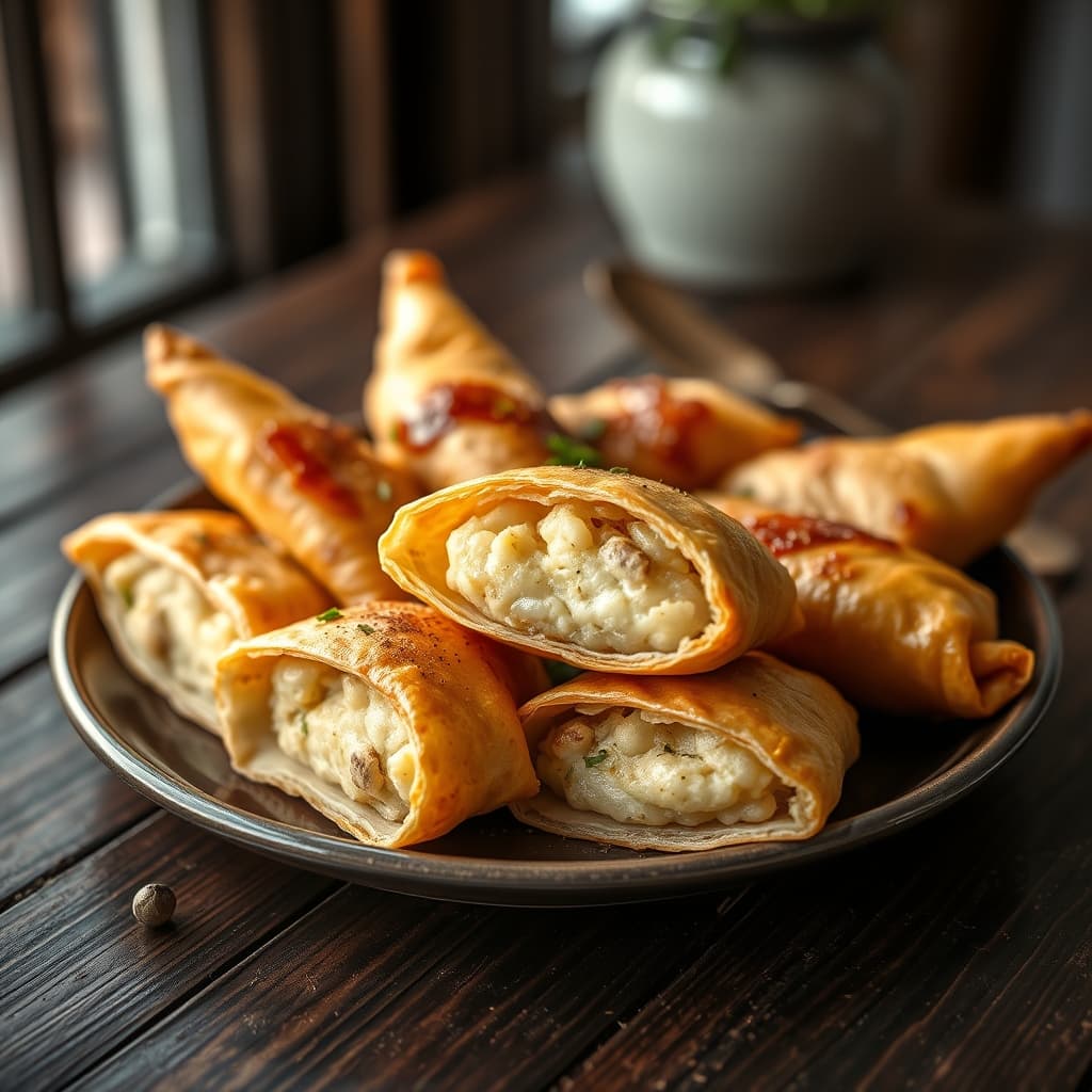 Patatesli Çıtır Rulo Börek tarifi görseli - 6 kişilik, 159 TL maliyet