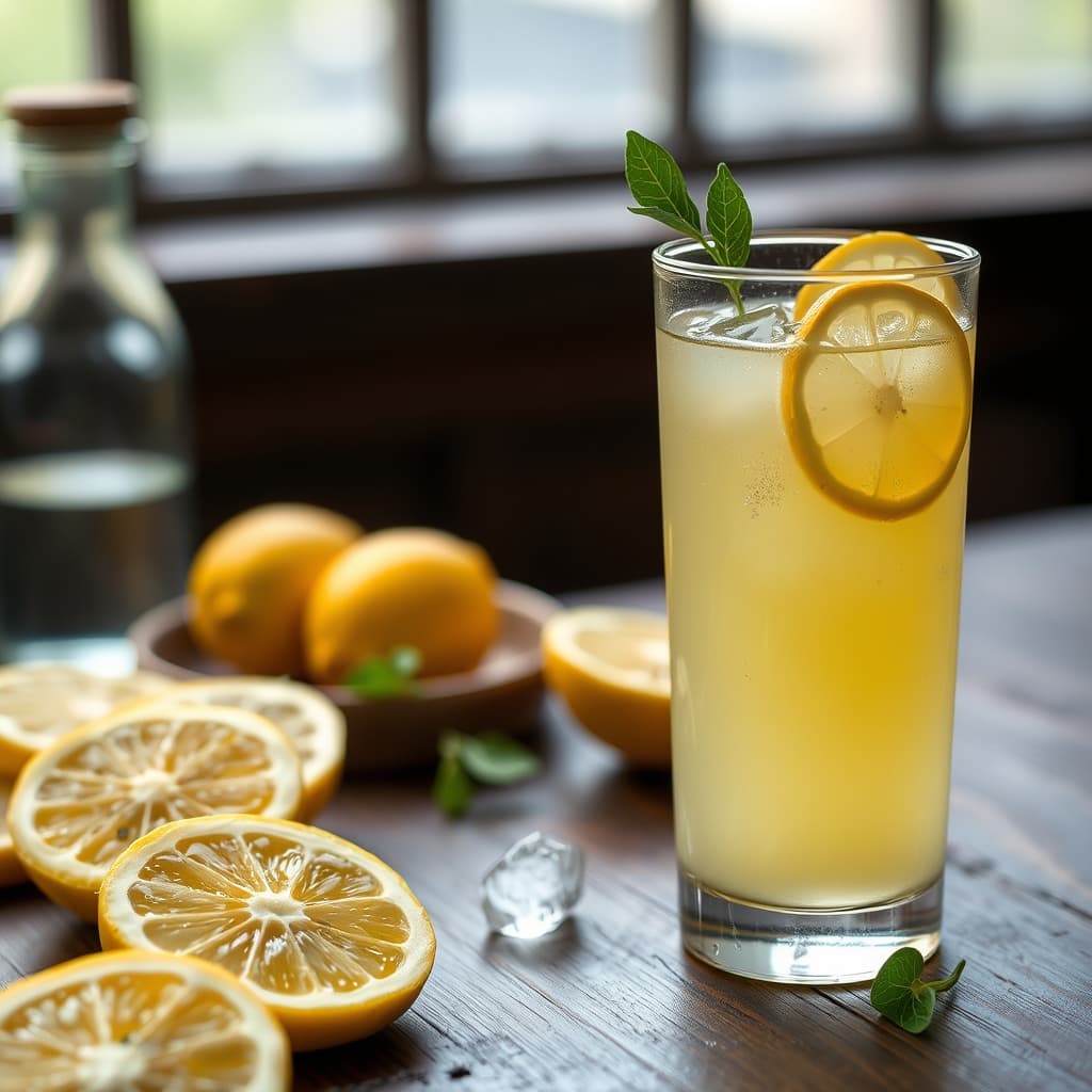 Ev Yapımı Limonata tarifi görseli - 8 kişilik, 53 TL maliyet