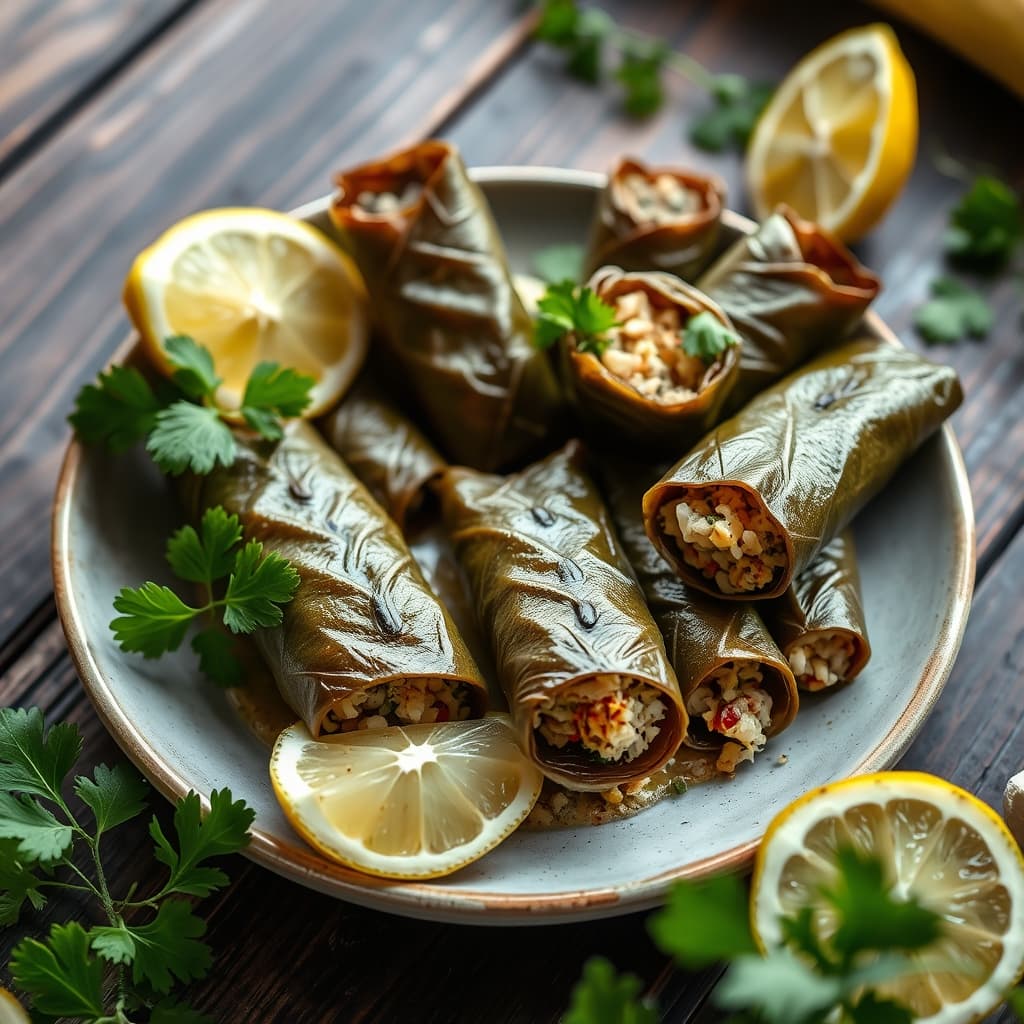Zeytinyağlı Yaprak Sarması tarifi görseli - 70 kişilik, 117 TL maliyet