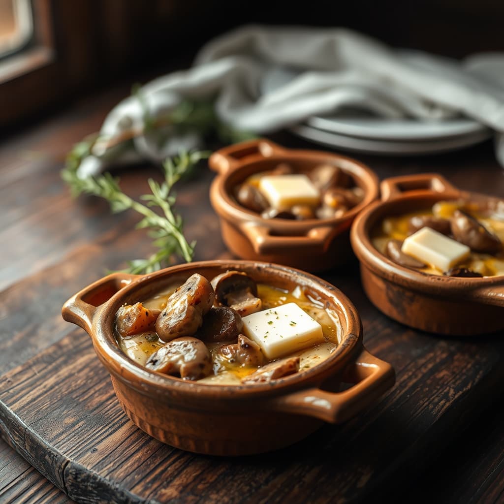Mantar Güveç tarifi görseli - 2 kişilik, 191 TL maliyet