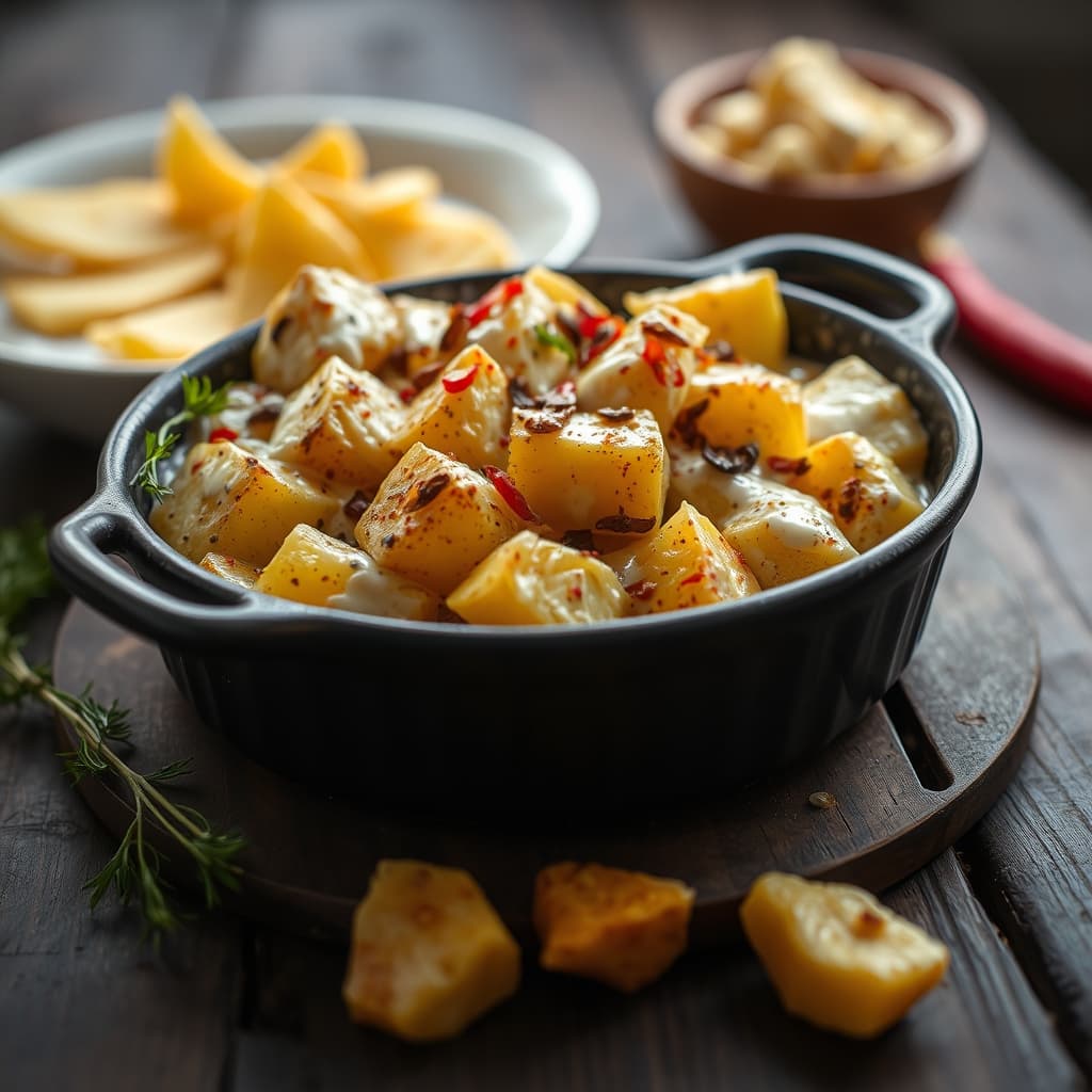Soğanlı Sütlü Patates tarifi görseli - 4 kişilik, 81 TL maliyet