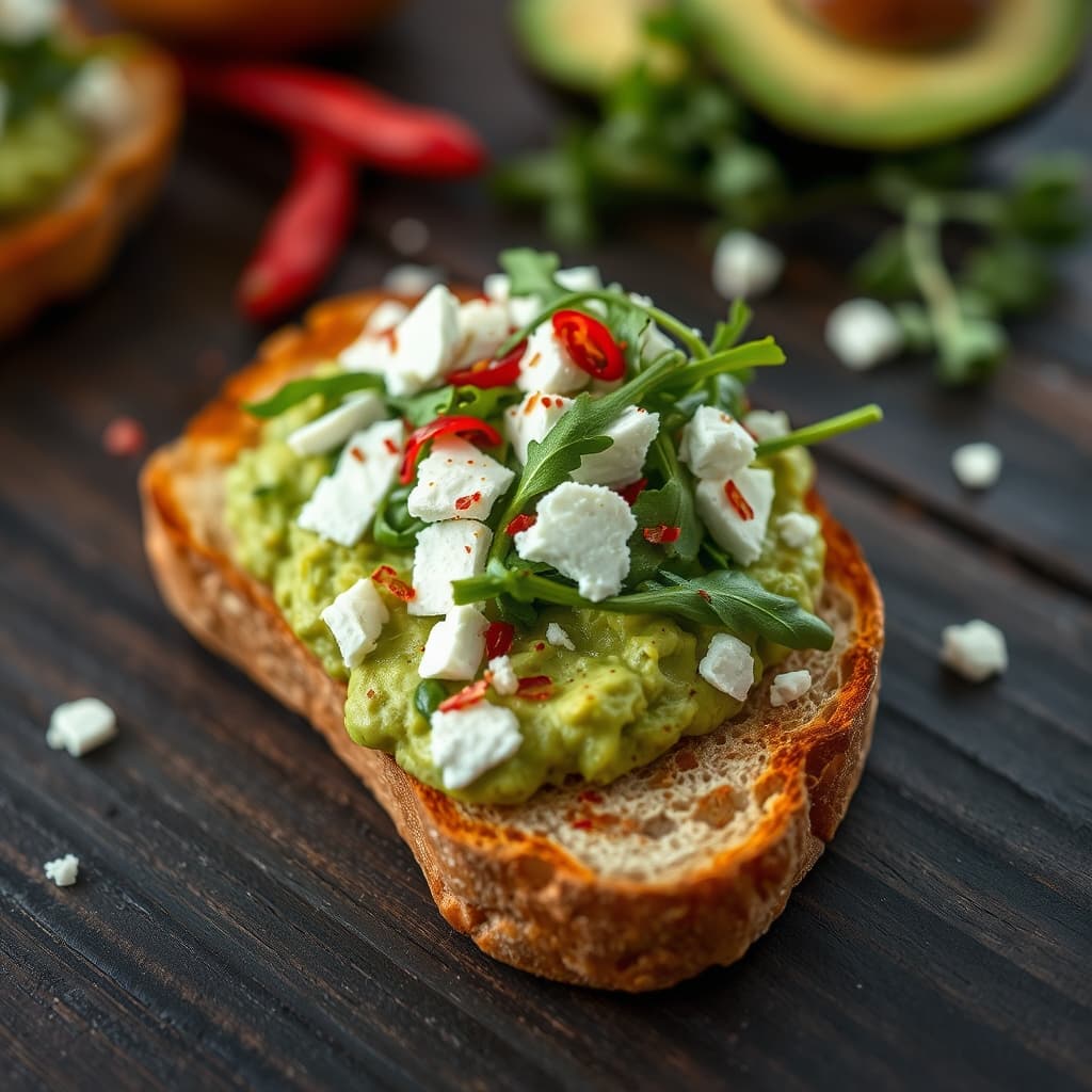 Ekmek Üstü Avokado tarifi görseli - 1 kişilik, 85 TL maliyet