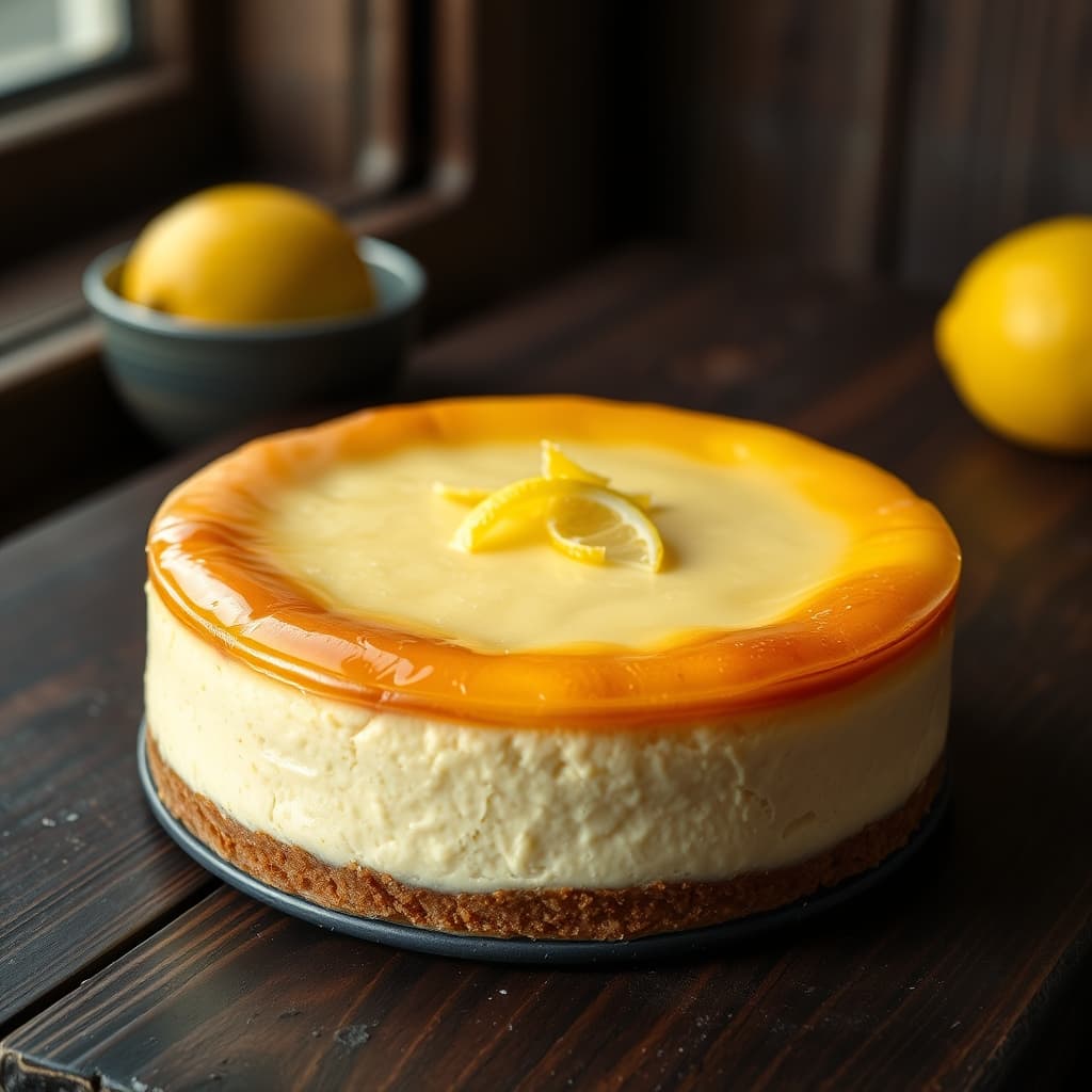Limonlu Cheesecake tarifi görseli - 10 kişilik, 818 TL maliyet