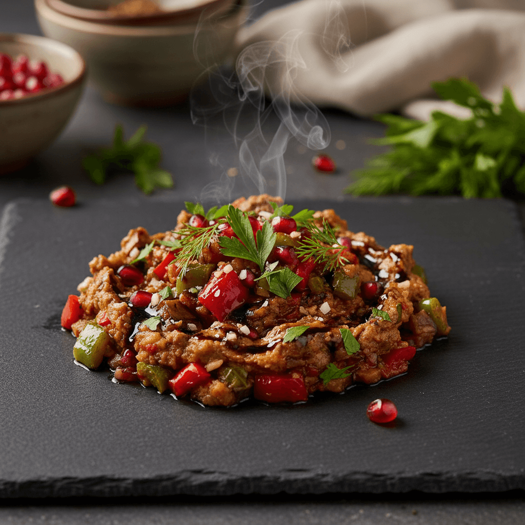 Közlenmiş Babagannuş tarifi görseli - 4 kişilik 715 TL