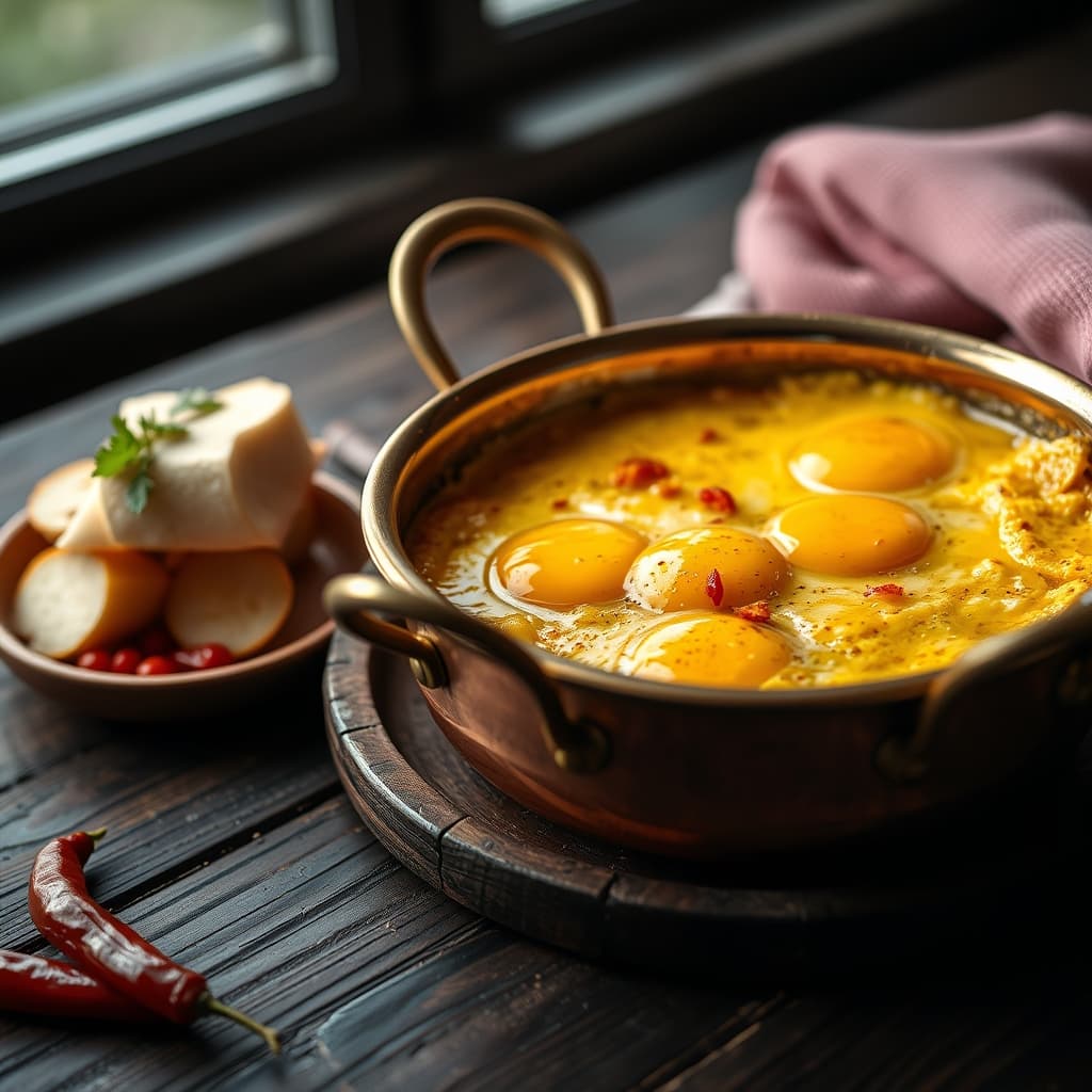Sahanda Yumurta tarifi görseli - 1 kişilik, 22 TL maliyet