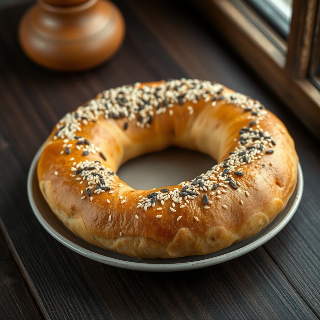 Bagel tarifi görseli - 10 kişilik, 42 TL maliyet