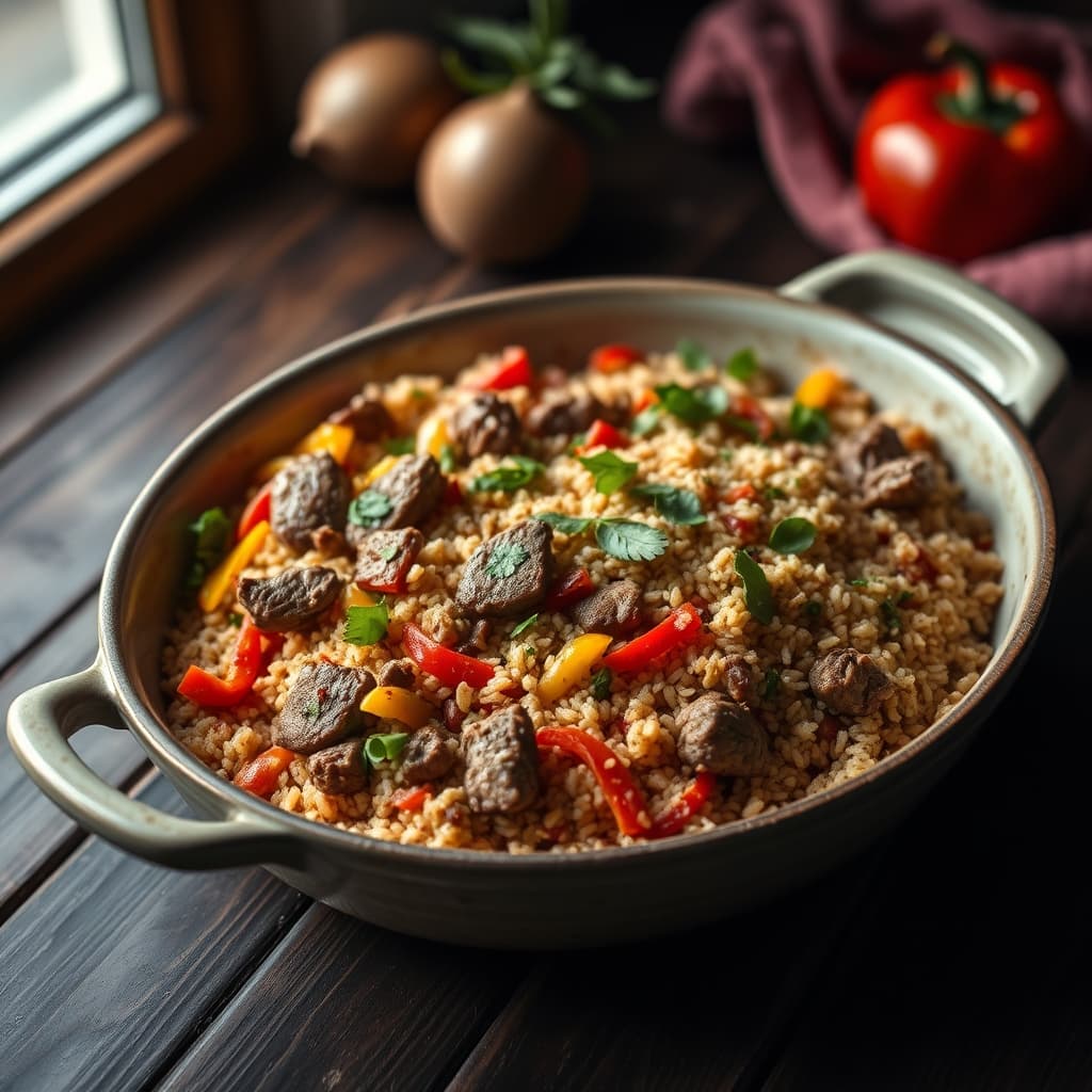 Etli Bulgur Pilavı tarifi - 5 kişilik 537 TL maliyet