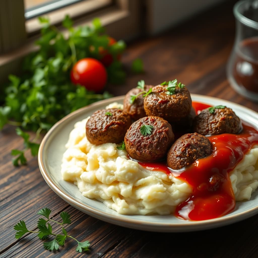 Patates Püreli Anne Köftesi tarifi görseli - 4 kişilik, 346 TL maliyet