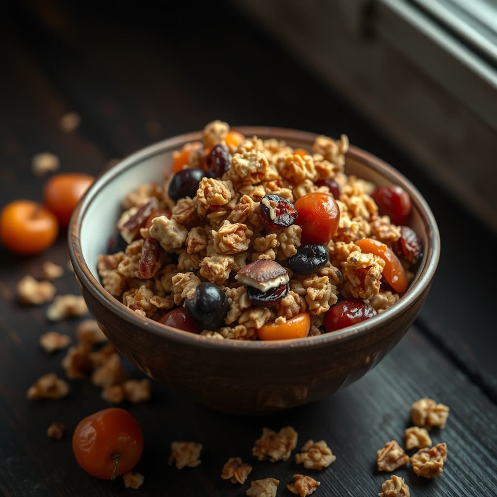 Ev Yapımı Granola tarifi görseli - 4 kişilik, 550 TL maliyet