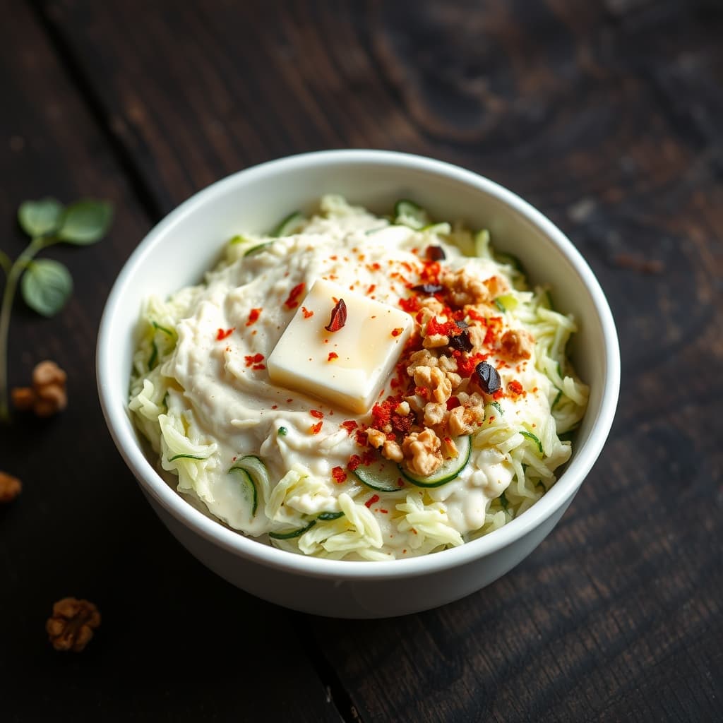 Erişteli Kabak Salatası tarifi görseli - 4 kişilik, 104 TL maliyet