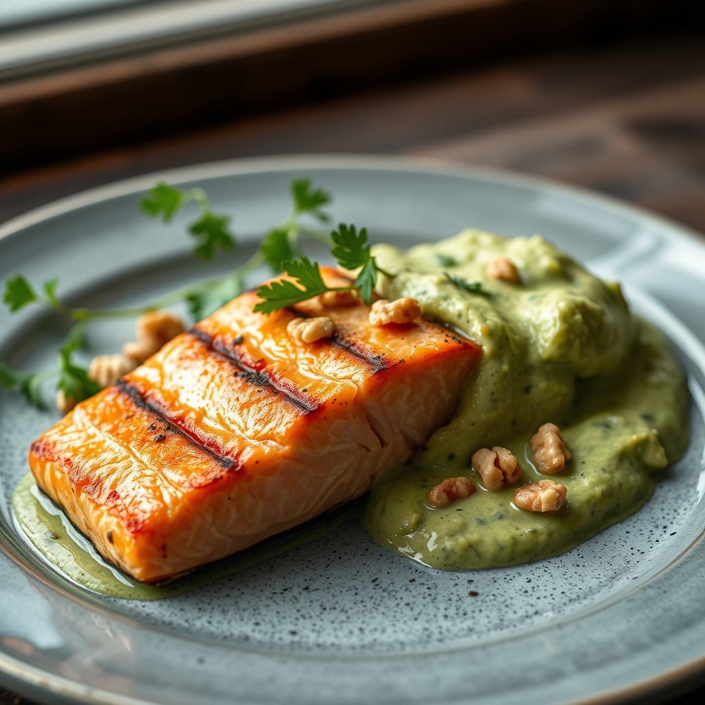 Avokado Ezmeli Somon Balığı tarifi görseli - 4 kişilik, 629 TL maliyet