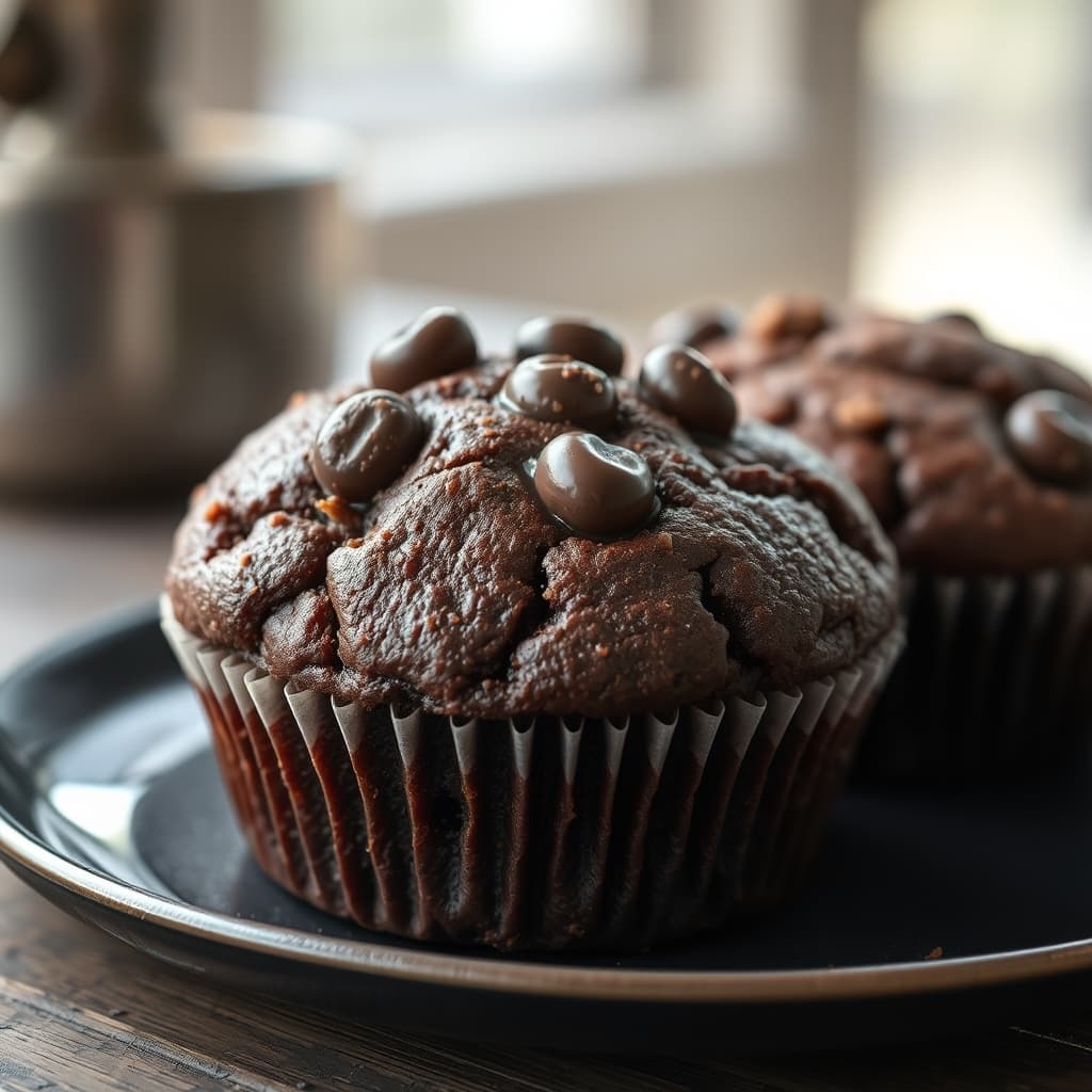 Muzlu Kakaolu Muffin tarifi görseli - 8 kişilik, 89 TL maliyet