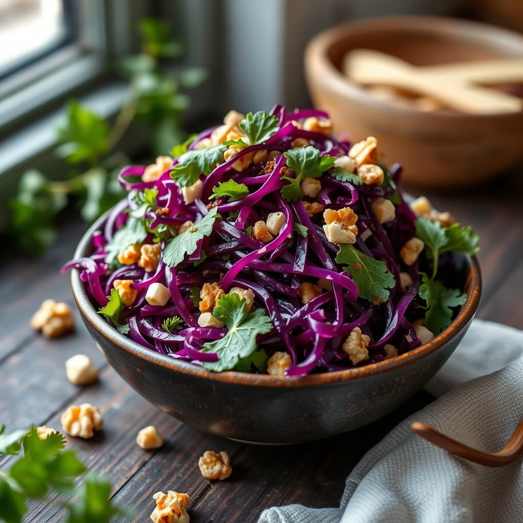 Mor Lahana Salatası tarifi - 4 kişilik 288 TL maliyet