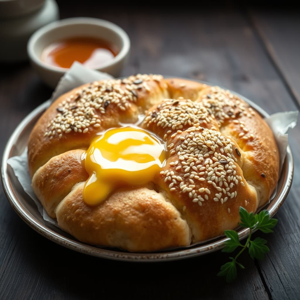 Puf Hamburger Ekmeği tarifi görseli - 5 kişilik, 134 TL maliyet