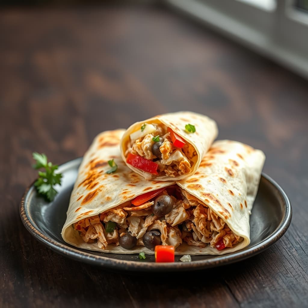 Tavuklu Quesadilla tarifi görseli - 2 kişilik, 298 TL maliyet