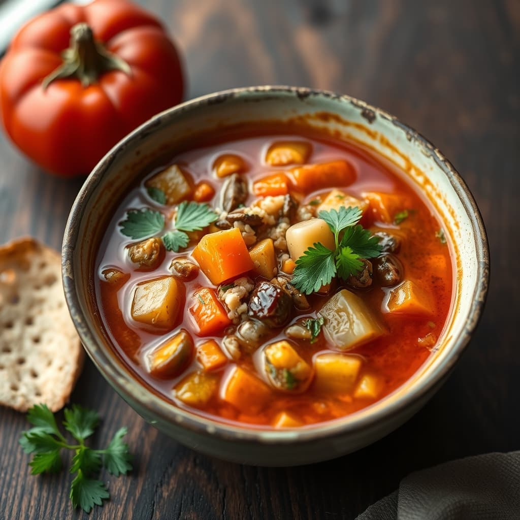 Minestrone Çorbası tarifi görseli - 2 kişilik, 240 TL maliyet