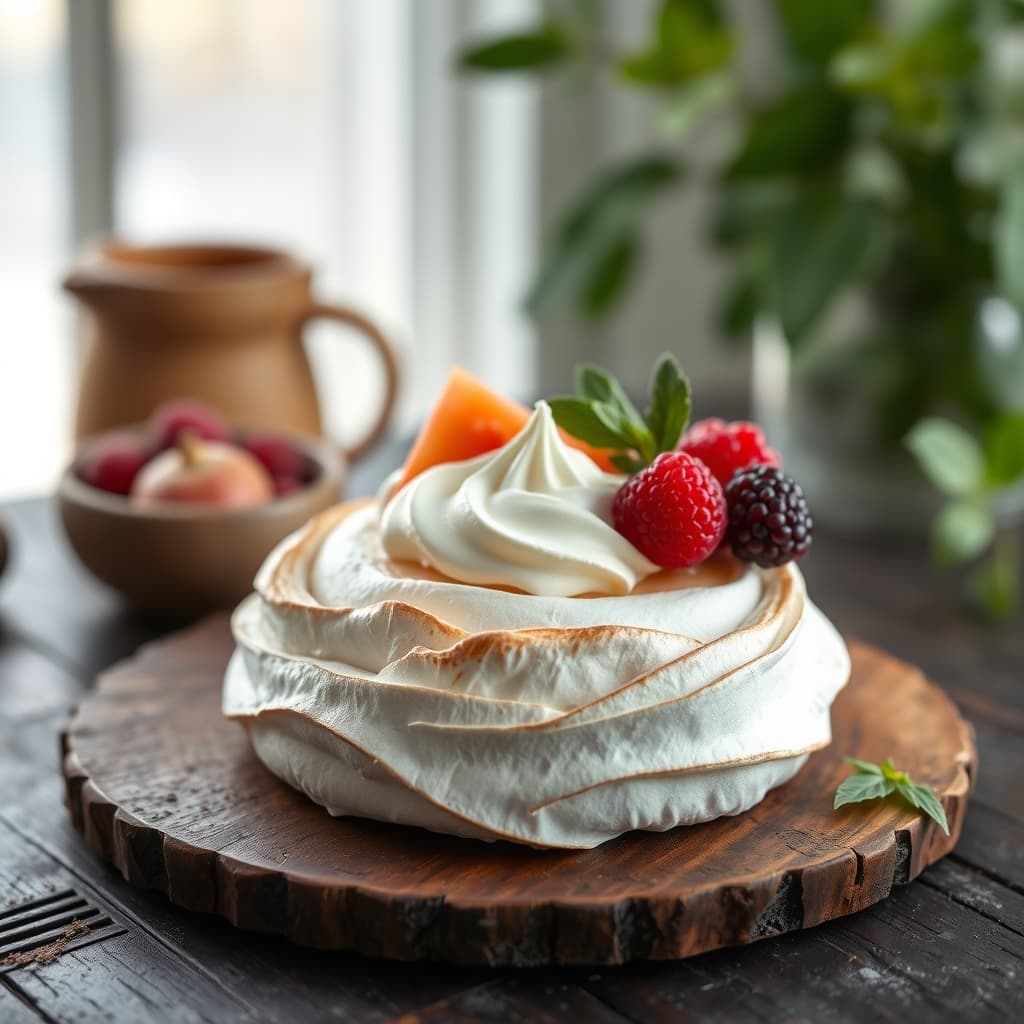 Pavlova tarifi görseli - 6 kişilik, 149 TL maliyet