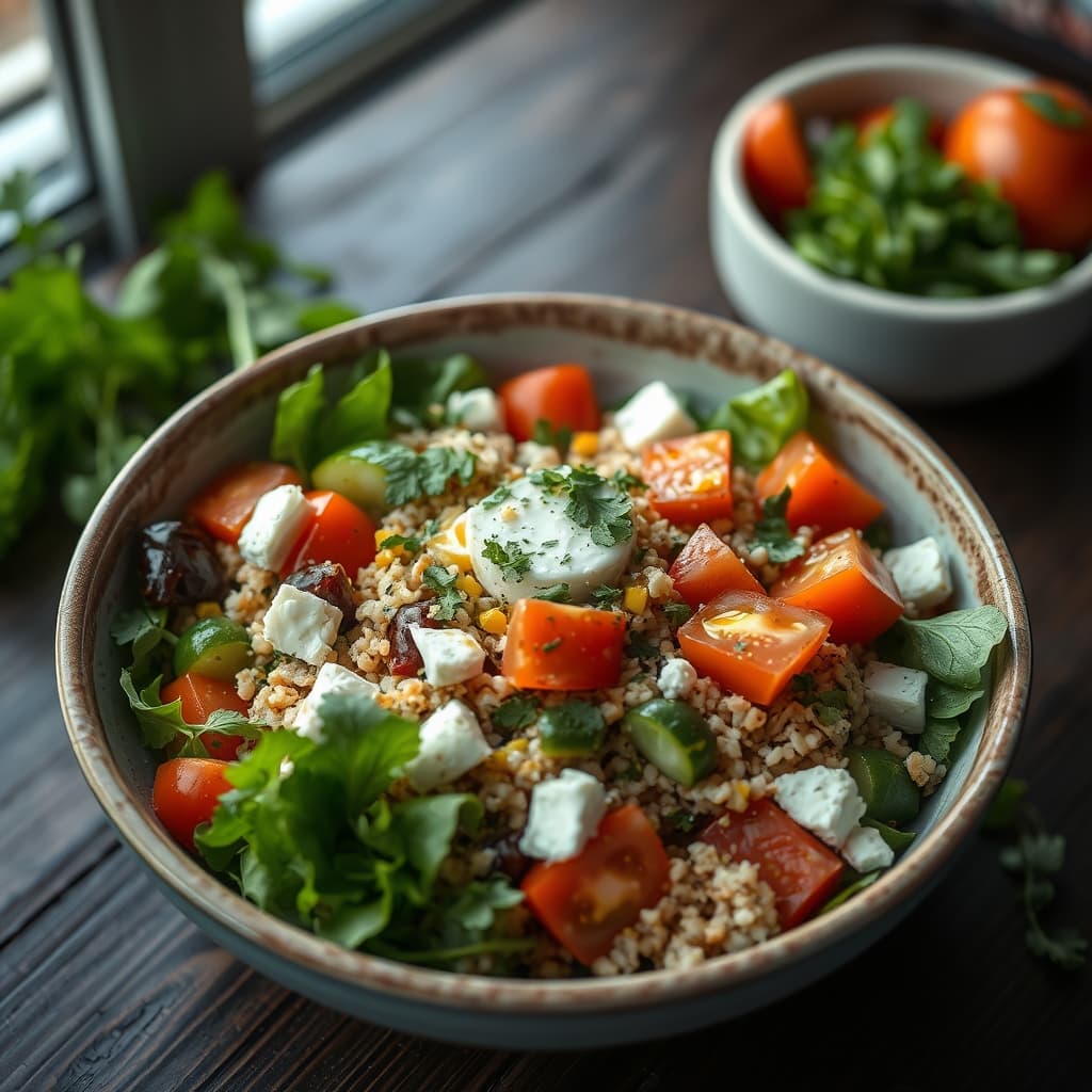 Karabuğdaylı Fit Salata tarifi görseli - 1 kişilik, 50 TL maliyet