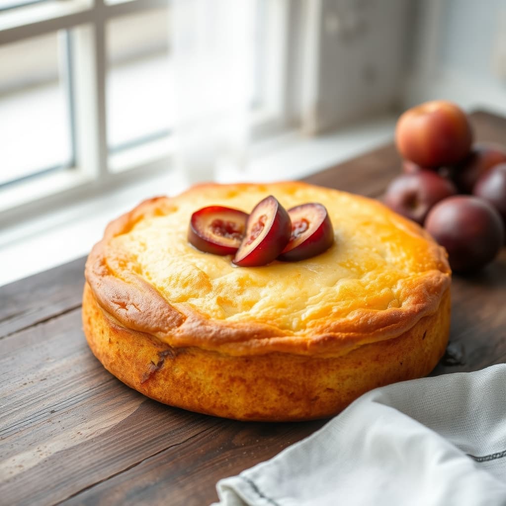 Kırmızı Erikli Kek tarifi görseli - 8 kişilik, 98 TL maliyet