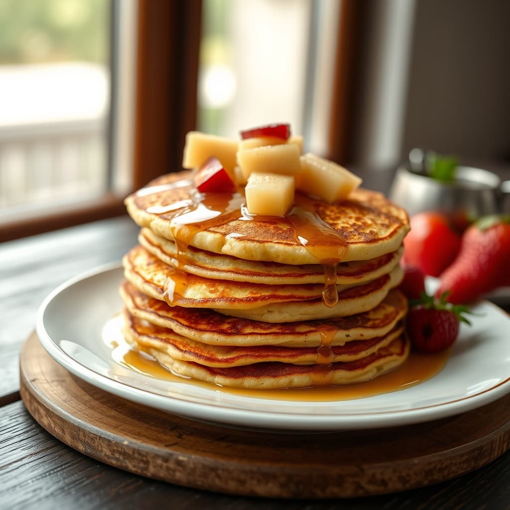 Vanilyalı Pancake tarifi görseli - 4 kişilik, 36 TL maliyet